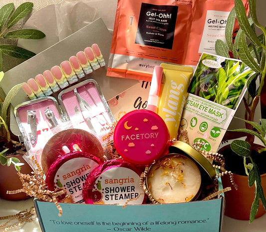 NailedByNiki2swt Bath & Body Get Nailed Monthly Box - May 2024 Press on Nails Self Care Accessories