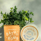 NailedByNiki2swt Bath & Body Gift Sets Oatmeal & Honey Bomb & Body Combo Press on Nails Self Care Accessories