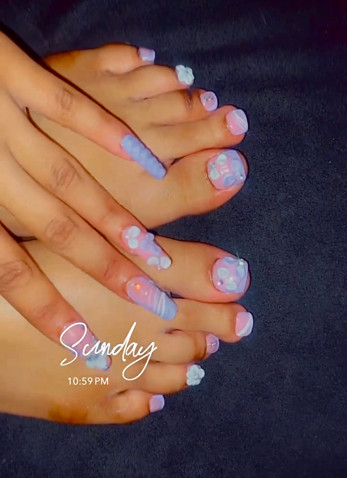 Ashley Deluxe Mani Pedi Combo