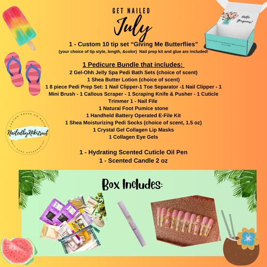 Get Nailed Monthly Box - July 2024