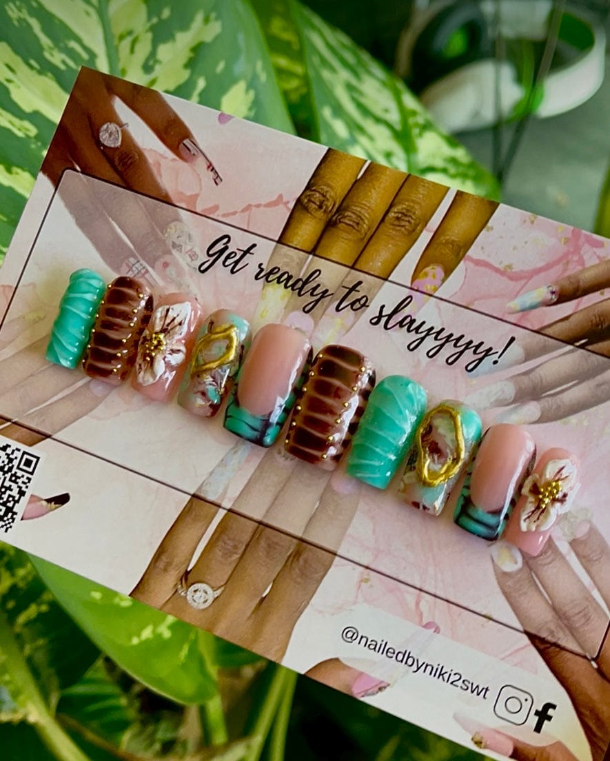 NailedByNiki2swt Beauty and Nails Aubrie Press on Nails Self Care Accessories