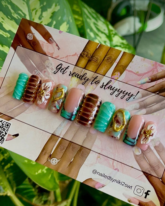 NailedByNiki2swt Beauty and Nails Aubrie Press on Nails Self Care Accessories