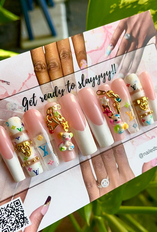 NailedByNiki2swt Beauty and Nails Daphne Press on Nails Self Care Accessories