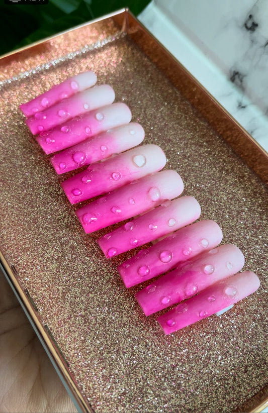 NailedByNiki2swt Beauty and Nails Drippy💧 Press on Nails Self Care Accessories