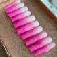NailedByNiki2swt Beauty and Nails Drippy Pink Ready to Ship Press on Nails Self Care Accessories