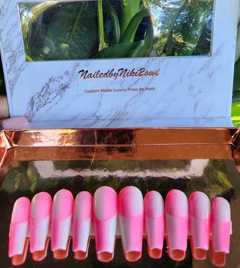NailedByNiki2swt Bath & Body Get Nailed Monthly Box - October 2023 Press on Nails Self Care Accessories