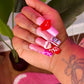 NailedByNiki2swt Beauty and Nails He Loves Me Press on Nails Self Care Accessories