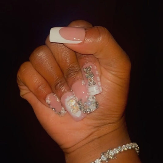 NailedByNiki2swt Beauty and Nails Teddy Press on Nails Self Care Accessories