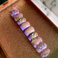 NailedByNiki2swt Beauty and Nails Teddy Purple Ready to Ship Press on Nails Self Care Accessories