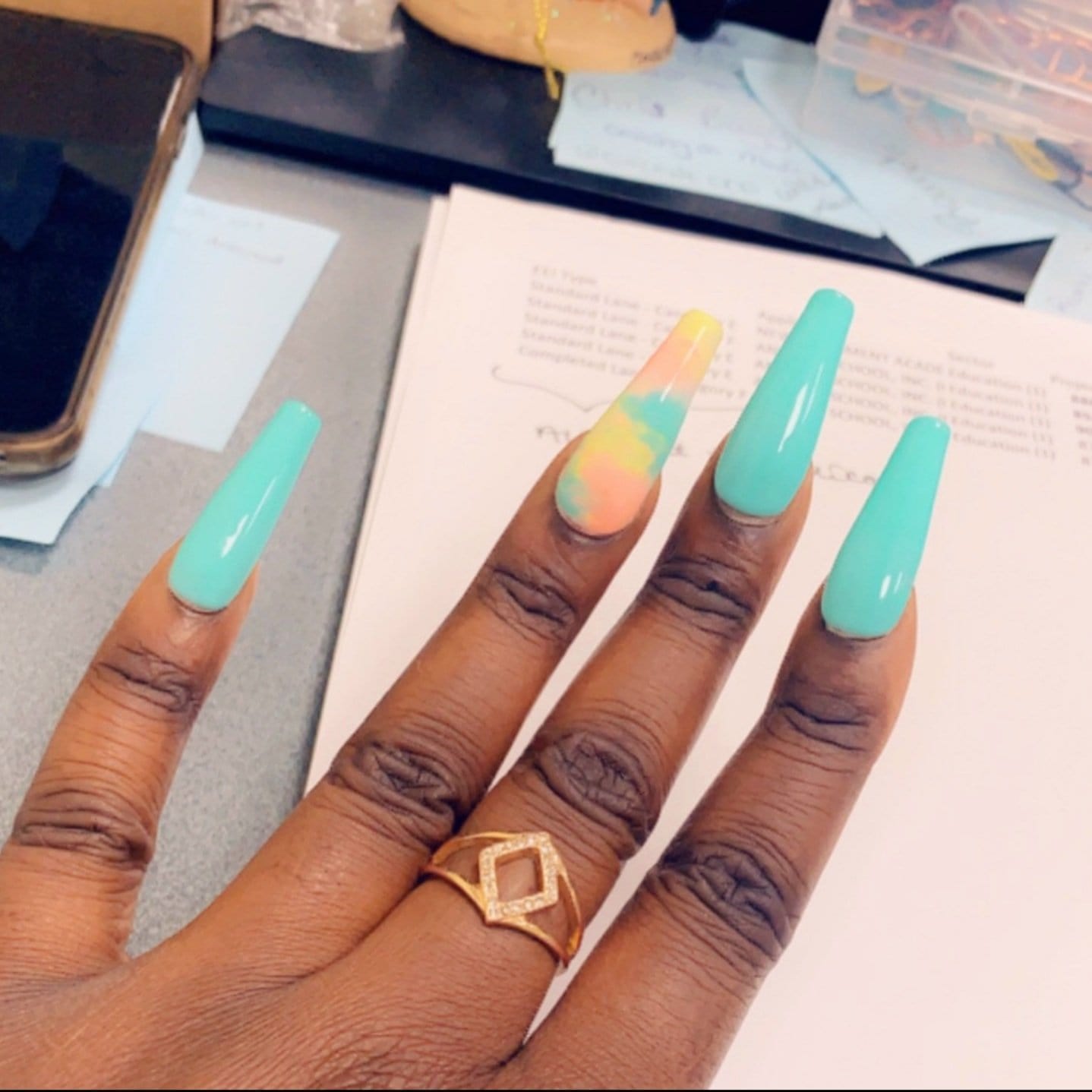 NailedByNiki2swt Babe in Paradise Press on Nails Self Care Accessories