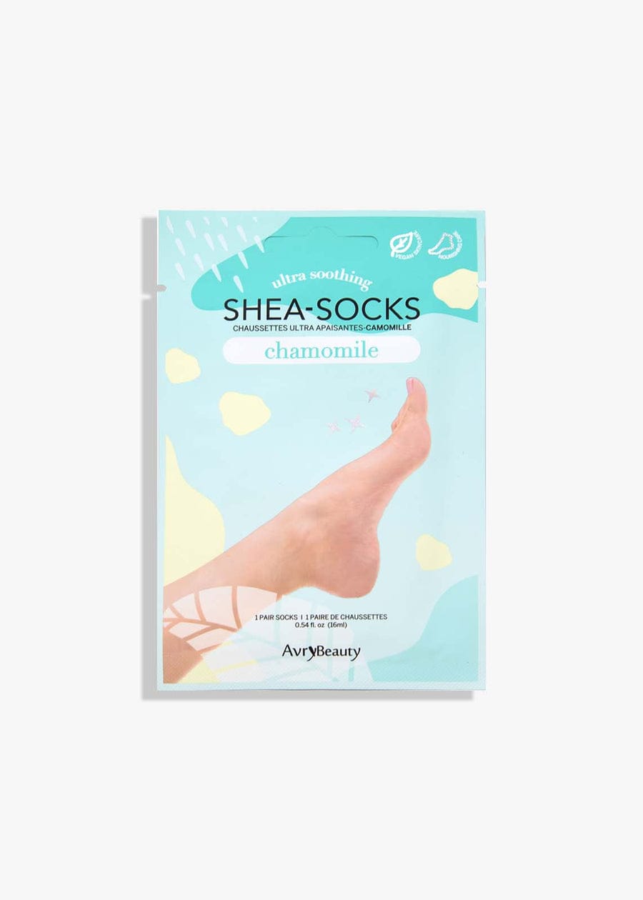 AvryBeauty Bath & Body Chamomile Shea Shea Moisturizing Pedi Socks Press on Nails Self Care Accessories