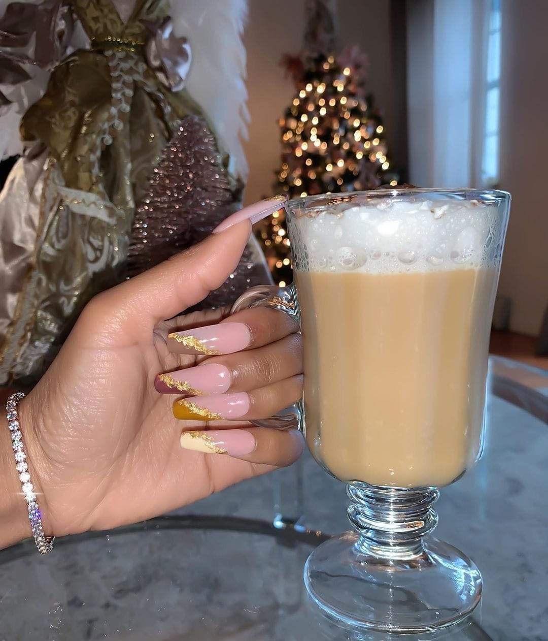 NailedByNiki2swt Coffee in the Morning Press on Nails Self Care Accessories