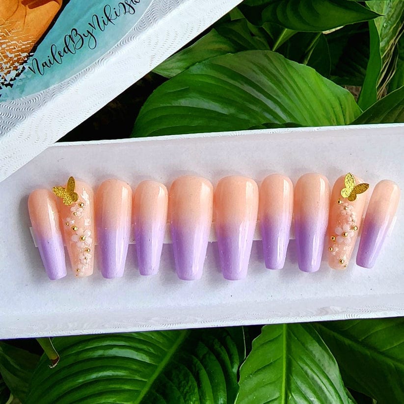 NailedByNiki2swt Get Nailed Monthly Box - June 2022 Press on Nails Self Care Accessories