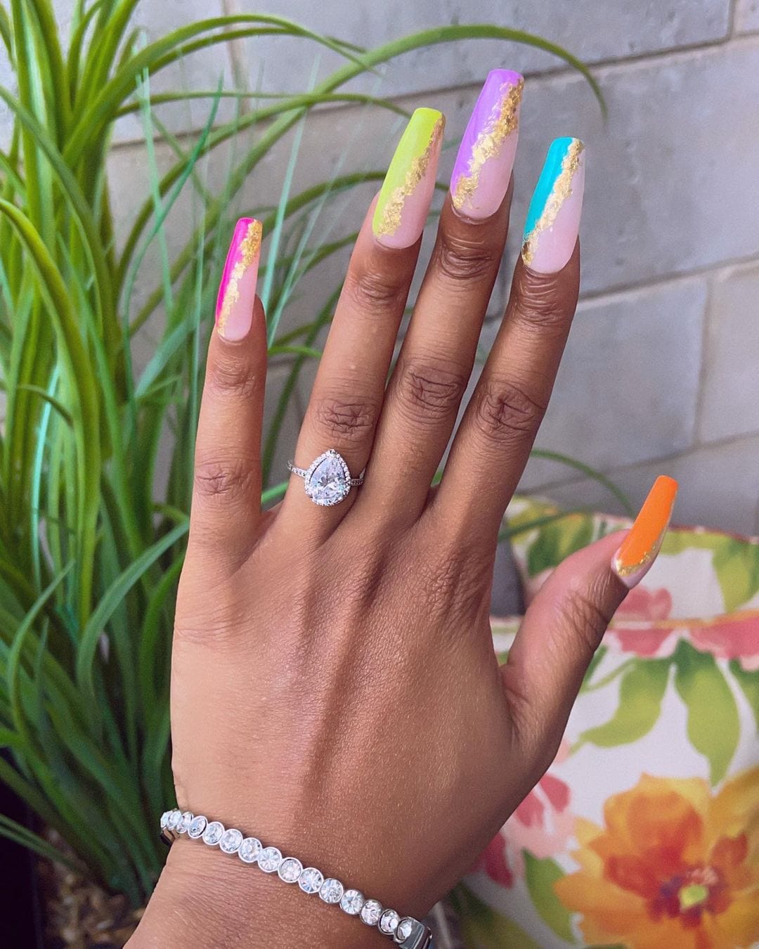 NailedByNiki2swt Happy Hour Press on Nails Self Care Accessories