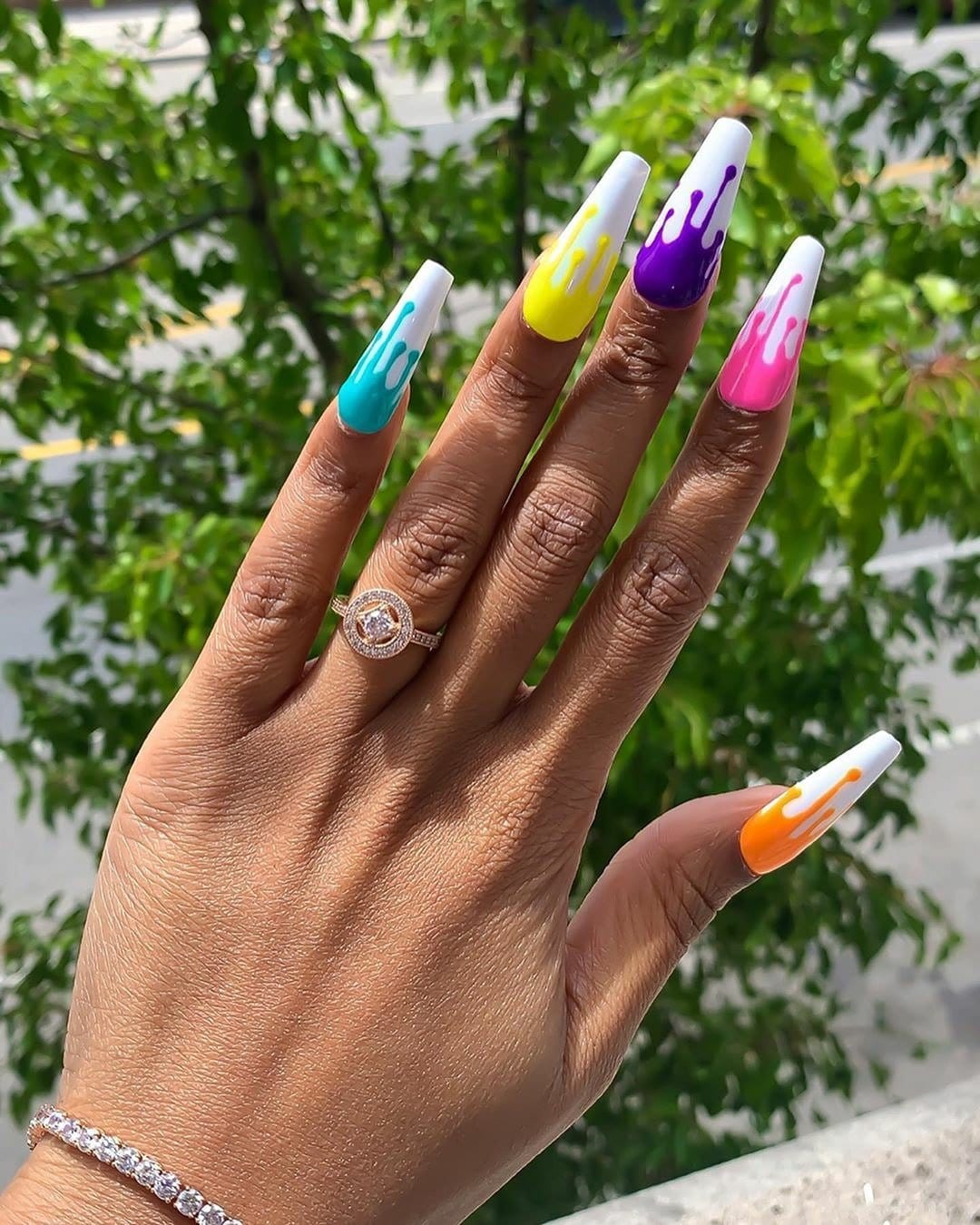 NailedByNiki2swt Heat Wave Get Nailed Monthly Box - July 2022 Press on Nails Self Care Accessories
