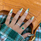 NailedByNiki2swt Nailedbyniki2swt Peek-a-Boo Press on Nails Self Care Accessories