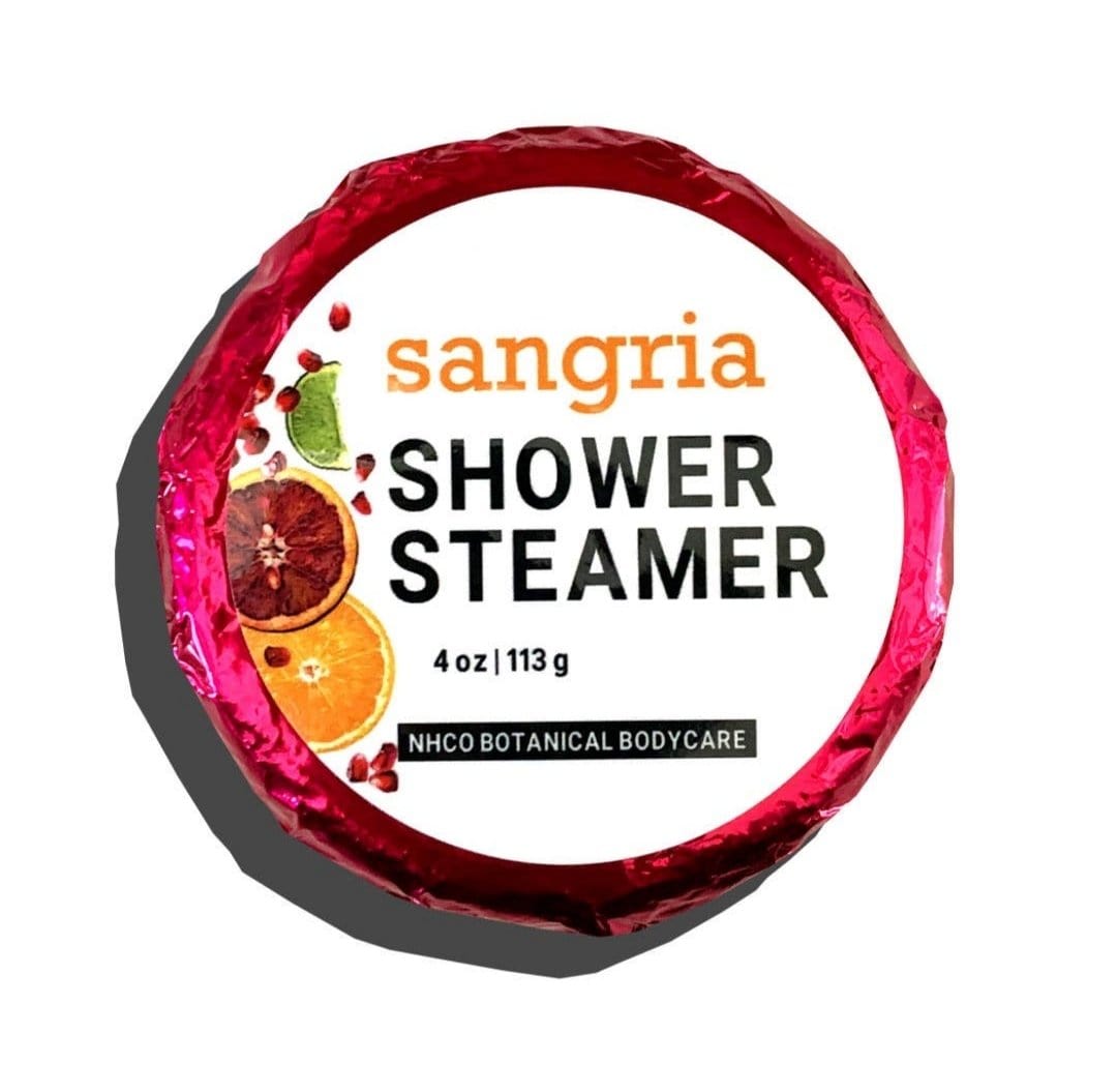 NailedByNiki2swt Sangria Shower Steamers Press on Nails Self Care Accessories