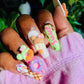 NailedByNiki2swt Beauty and Nails Sundae Fundae Press on Nails Self Care Accessories