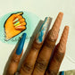 NailedByNiki2swt Toasted Press on Nails Self Care Accessories