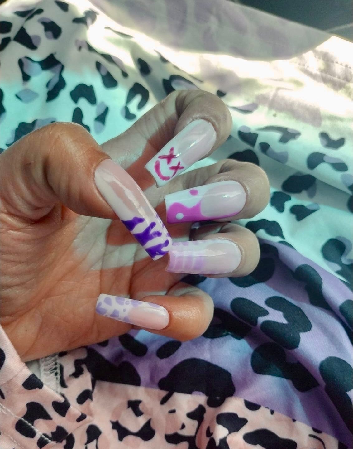 NailedByNiki2swt Beauty and Nails Ying to My Yang Press on Nails Self Care Accessories
